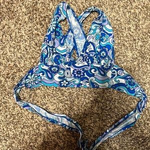 Pac Sun: Low “V”, Cropped, Wrapped tie